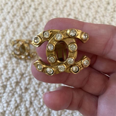 vintage chanel earrings ebay